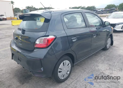 2024 Mitsubishi Mirage Es/Le z USA, uszkodzony, nr VIN ML32AUHJ1RH028448